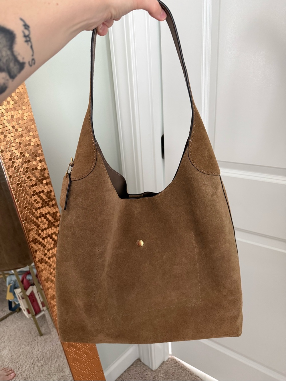 Coach Brooklyn 39 suede - Picture 2 of 8